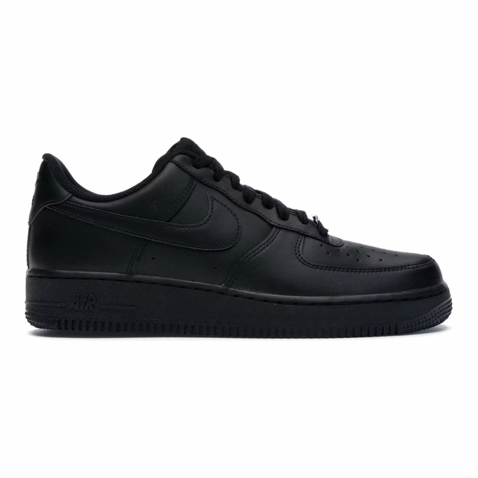 Nike Indoor Soccer Turf Shoes Nike Air Force 1 Low '07 Black