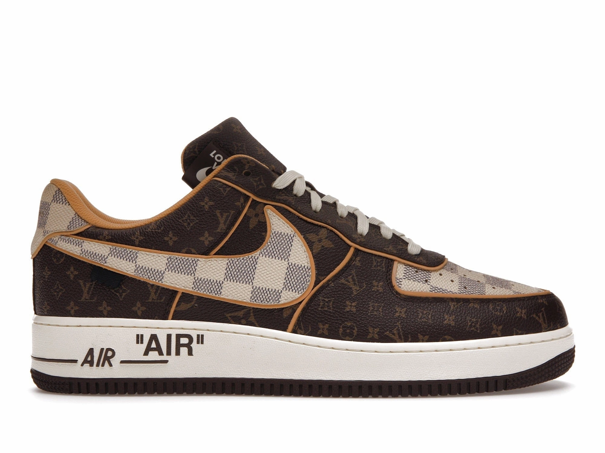 Nike Air Force 1 Low  Louis Vuitton Monogram Brown Damier Azur Nike Multi Track And Field Shoes