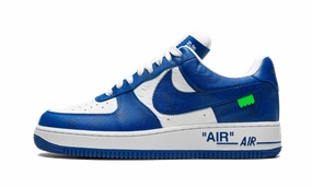 Nike Air Force 1 Low Louis Vuitton White Royal Stylish Shoes Nike