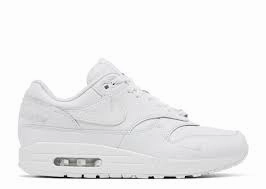 Nike Air Max 1 '87 SP Supreme Triple White Nike Fit Shoe