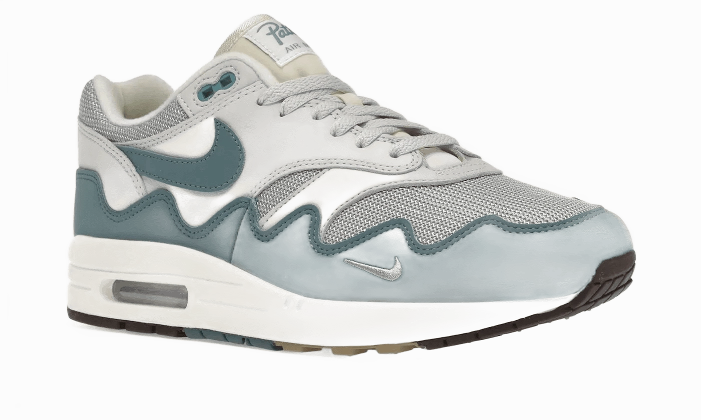 Nike Air Max Leather Shoes Nike Air Max 1 Patta Waves Noise Aqua (without Bracelet)