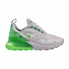 Nike Tennis Shoes Air Max Nike Air Max 270 Light Silver Green Shock