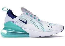 Nike Air Force One Shoe Strings Nike Air Max 270 White Hyper Jade Deep Royal Blue