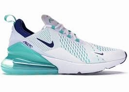 Nike Air Max 90 Shoes On Sale Nike Air Max 270 White Hyper Jade Deep Royal Blue