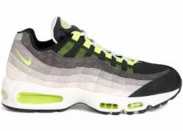Gold Metallic Nike Shoes Nike Air Max 95 OG Reverse Gradient Neon