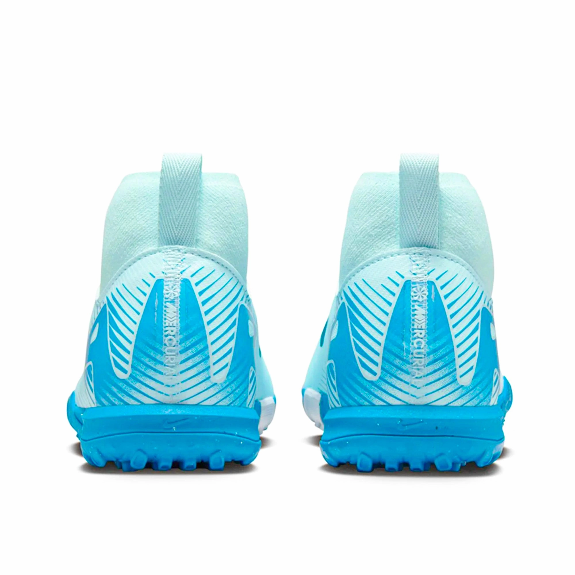 Nike Jr. Zoom Superfly 10 Academy Turf Soccer Shoes (Glacier Blue/Blue Orbit) Nike Zoom Streak Shoes