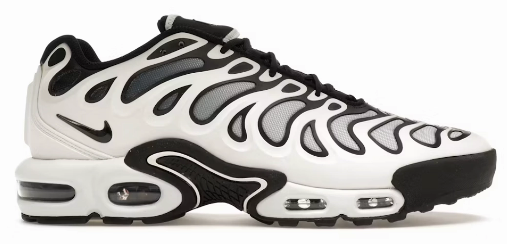 Nike Blazers Shoes Nike Air Max Plus Drift White Black Metallic Silver