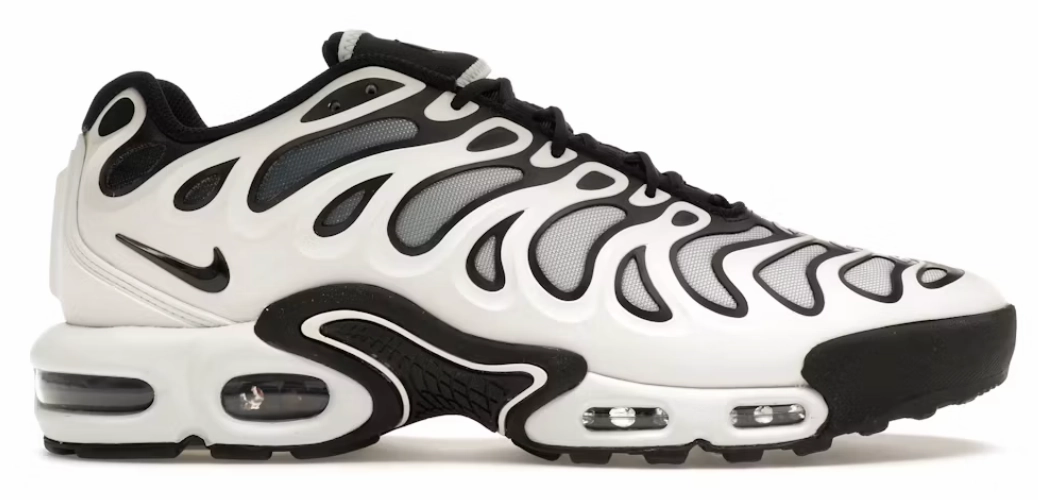 Best Basketball Shoes Nike Air Max Plus Drift White Black Metallic Silver