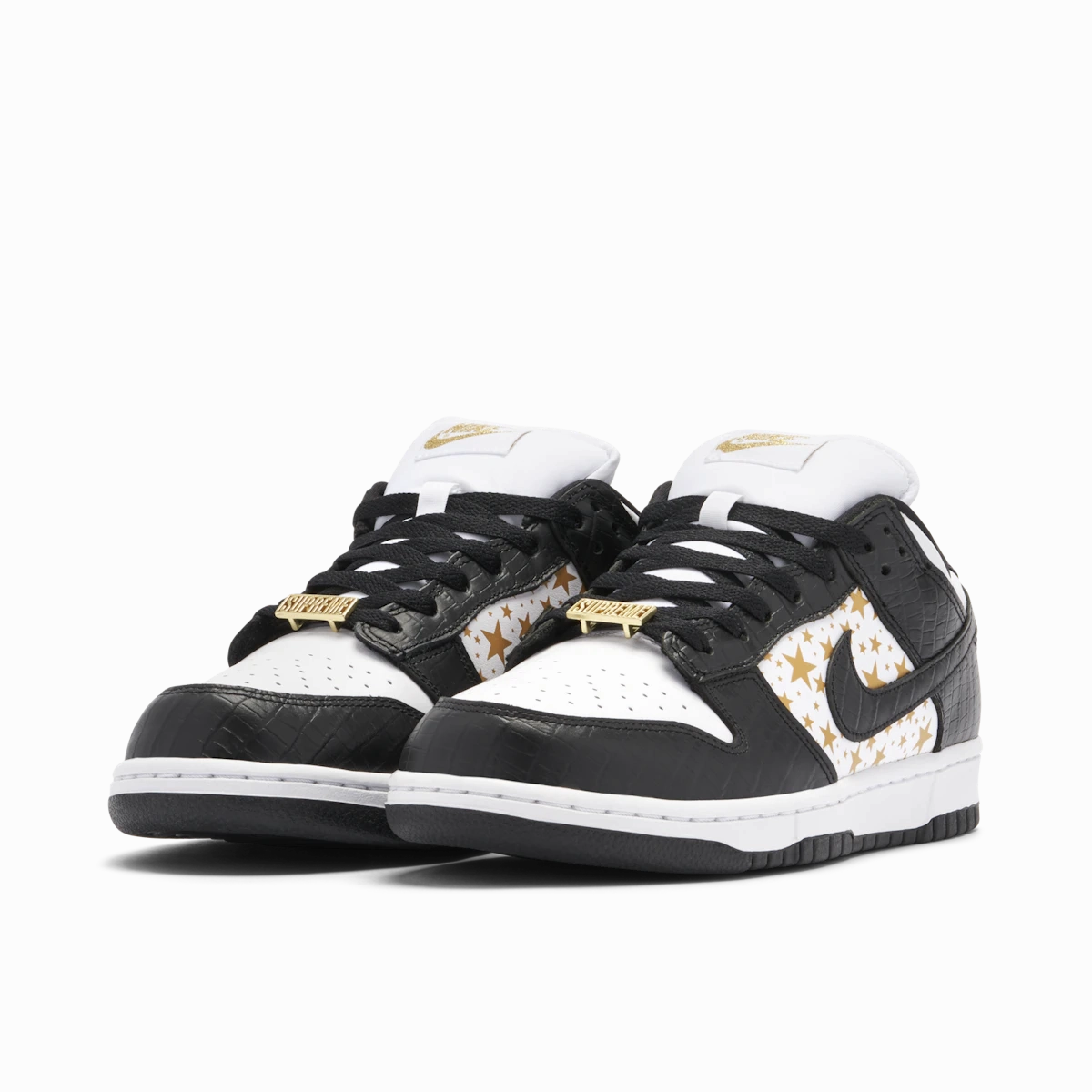Nike Space Hippie Shoes Nike SB Dunk Low Supreme Stars Black (2021)