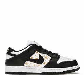 Nike SB Dunk Low Supreme Stars Black Lebron James Shoes Nike
