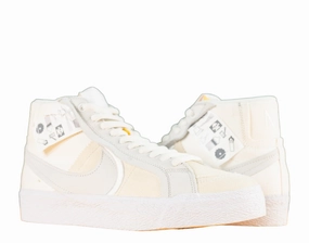 Nike SB Zoom Blazer Mid PRM Plus Men's Skateboard Shoes DZ7587-110 Summit White Nike Andre Agassi Shoes