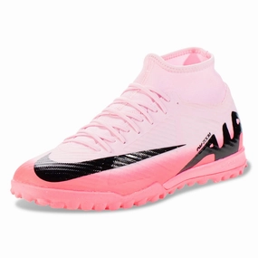Back To The Future Nike Shoe Nike Zoom Superfly 9 Academy Turf Soccer Shoes (Pink Foam/Black)