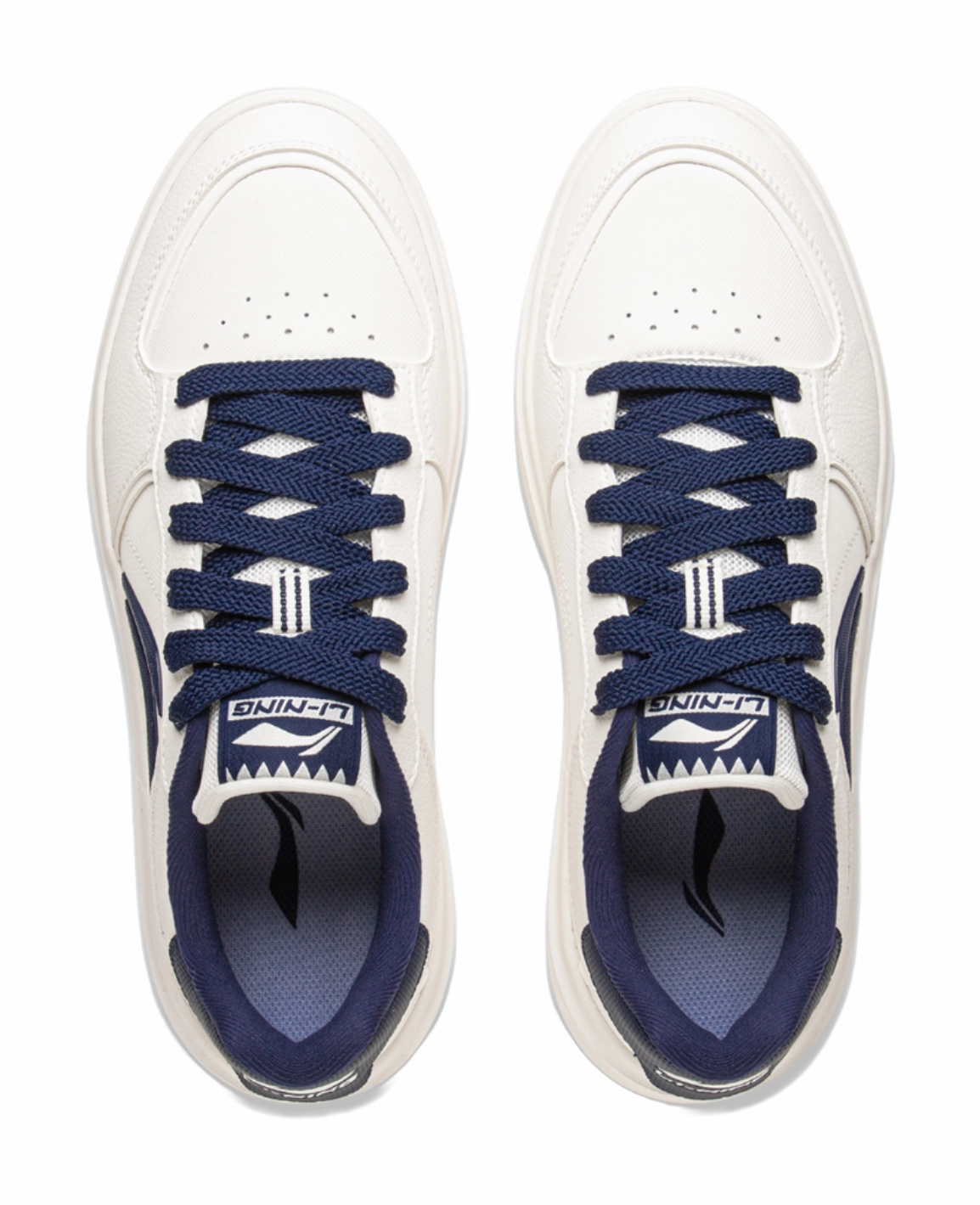 Best Casual Shoes For Work LiNing Slip Resistant Shock Absorbers With Abrasion Resistant Properties Low Top Skateboard Shoes Men's Mist White