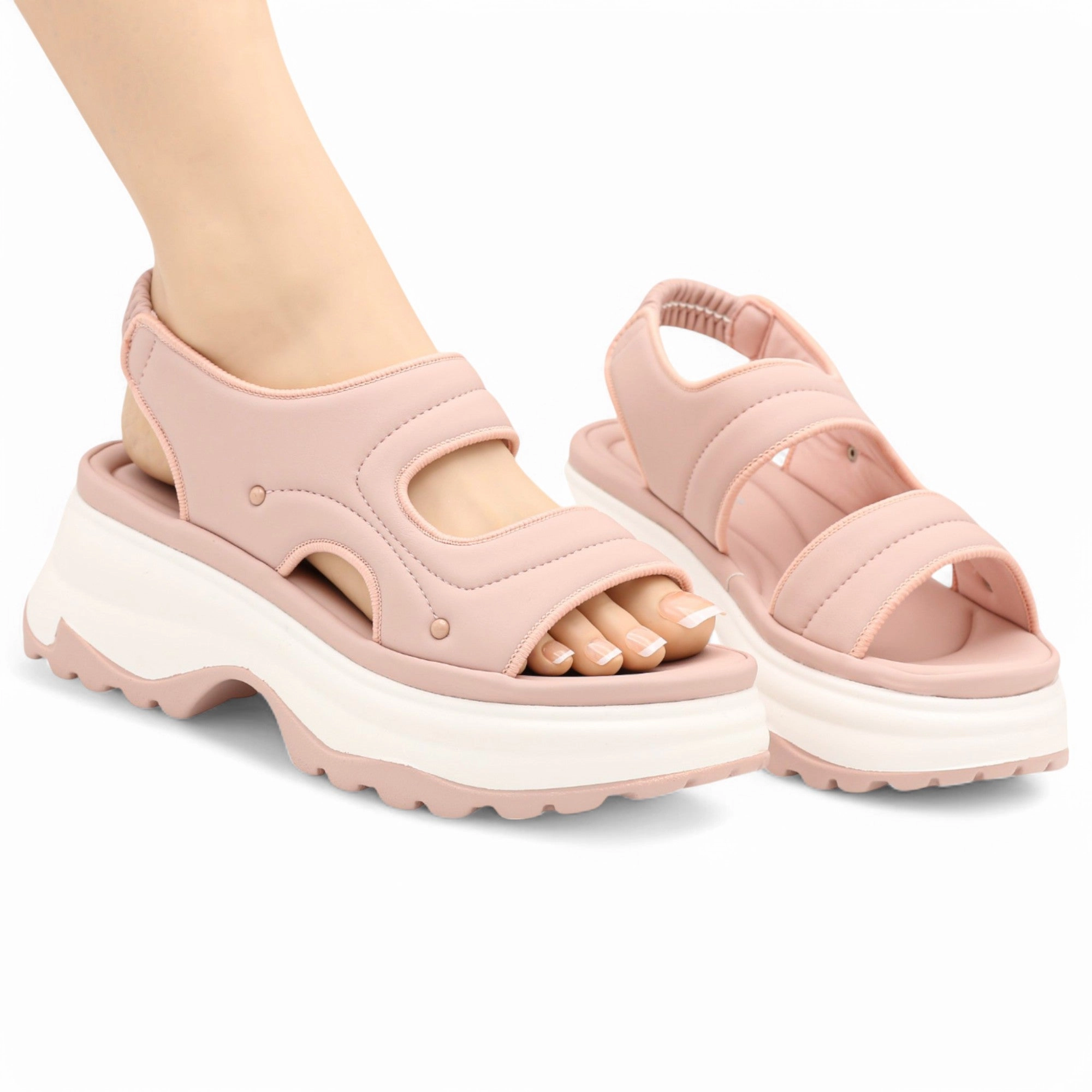 Flatform Sandals Ns2221 comfy sandal-R57-1
