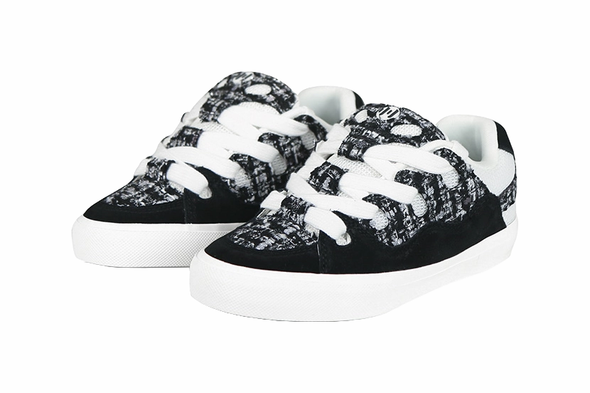Ollieskate Skateboard Shoes Unisex Low top Black