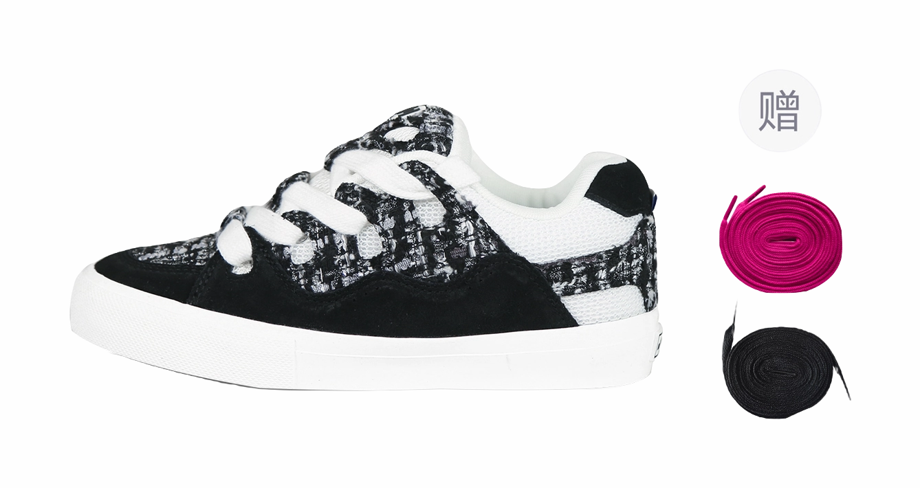 Vortak Casual Shoes Ollieskate Skateboard Shoes Unisex Low top Black