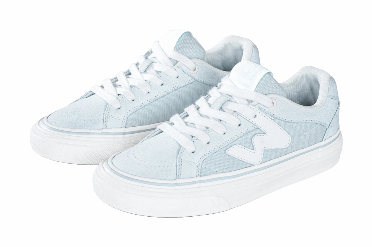 Ollieskate Wear resistant And Lightweight Low Top Skateboard Shoes Unisex Gray Casual Dressy Shoes