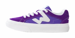 Ollieskate Wear resistant And Lightweight Low Top Skateboard Shoes Unisex Purple Size 13 Wide Casual Shoes