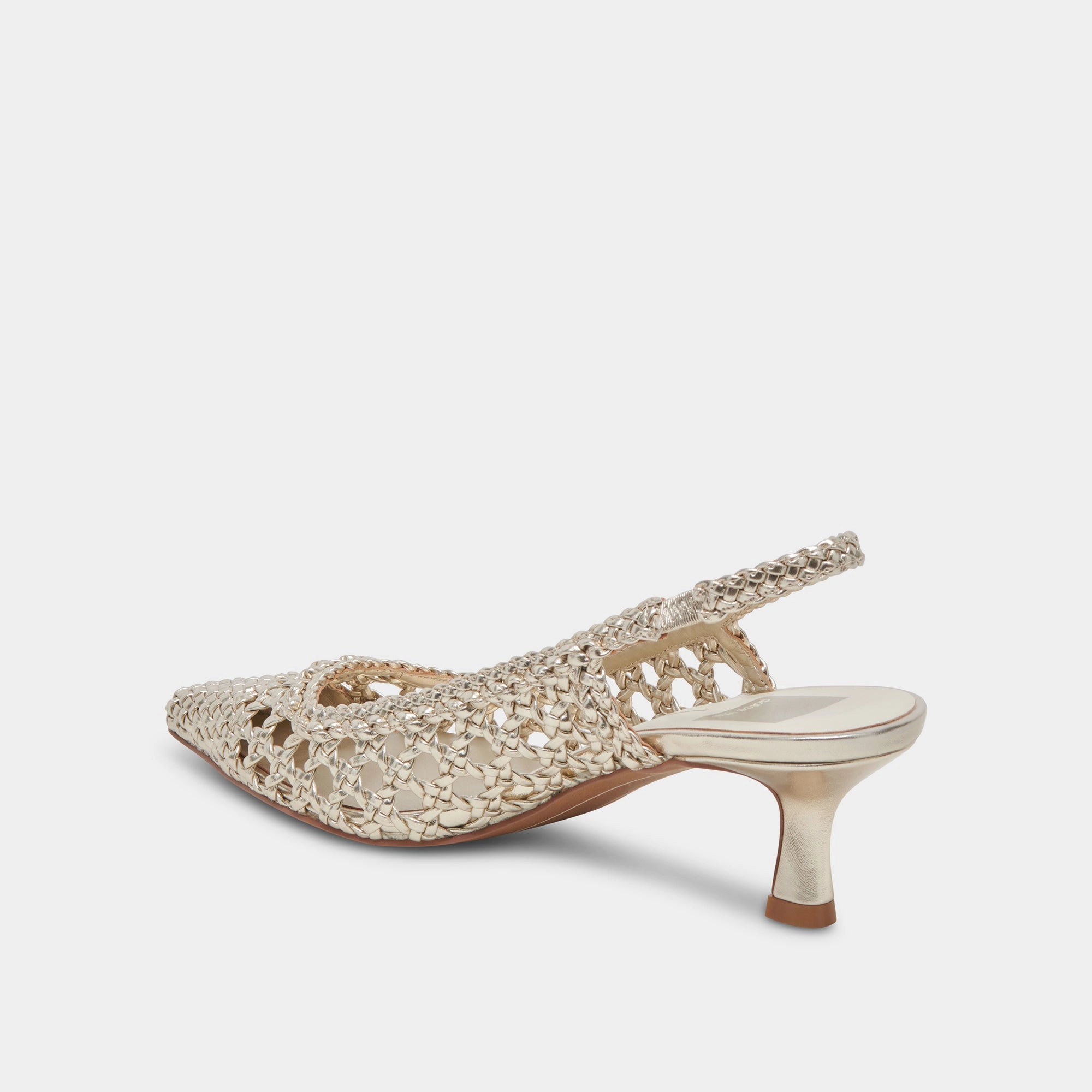 High Heel Walking OLYMPA HEELS LIGHT GOLD METALLIC STELLA