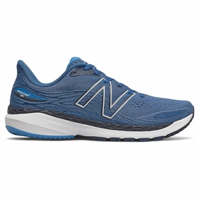Men's New Balance Fresh Foam X 860v12, Oxygen Blue/Helium, 9.5 4E Extra Wide New Balance 550 White With Rain Cloud