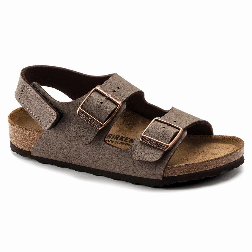 Width Symbols Birkenstock Milano Hook & Loop Kids Sandals