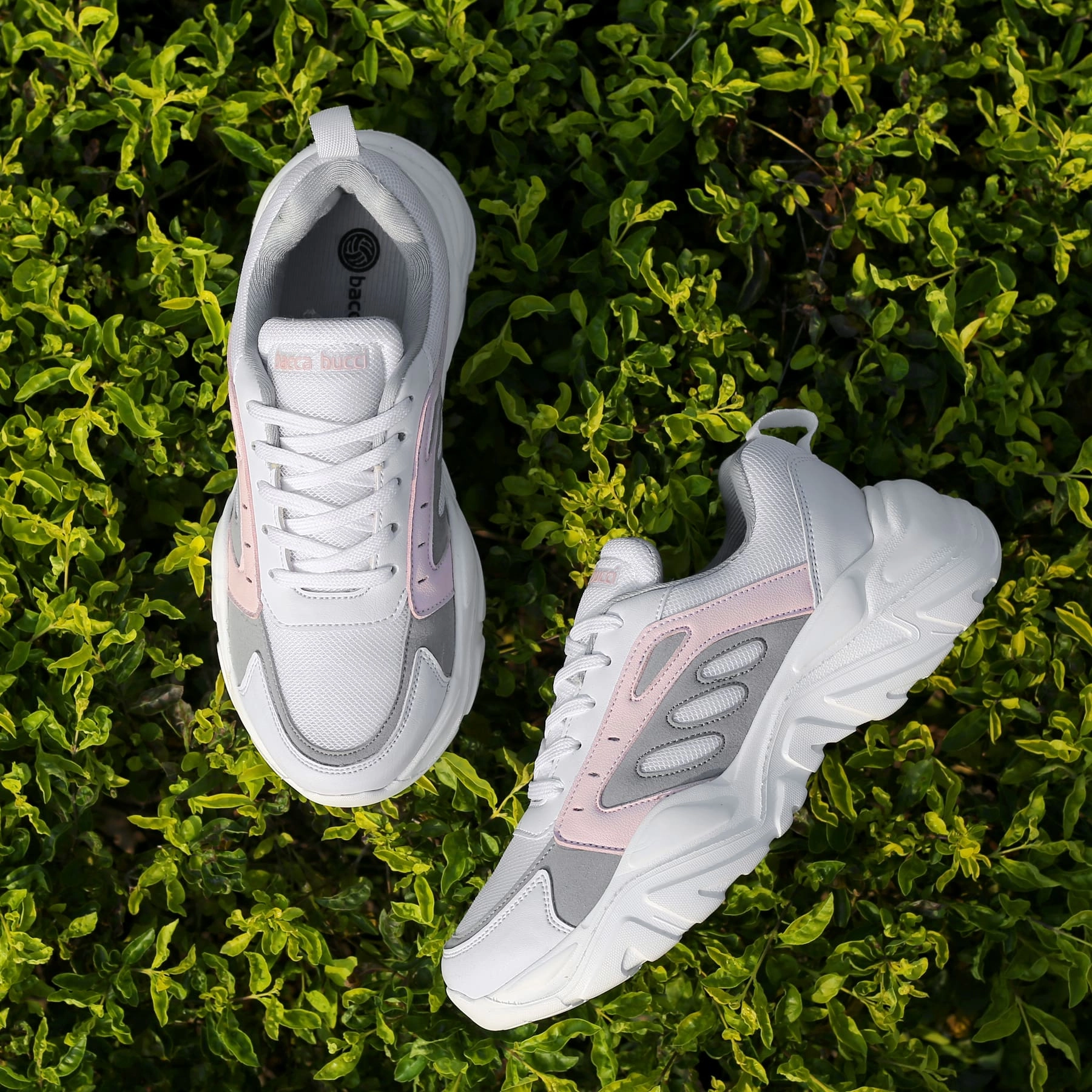 Bacca Bucci EMMA Low-top Platform Fashion Sneakers For Women | StreetWear Chunky Sneakers Walking Around Europe Good