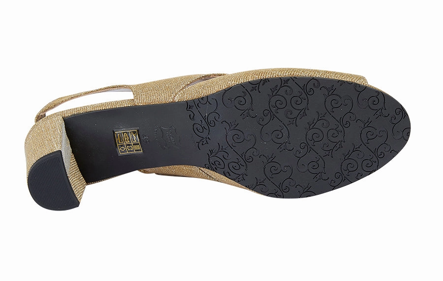 Shoes With High Heel To Toe Drop P&J Arro Gold