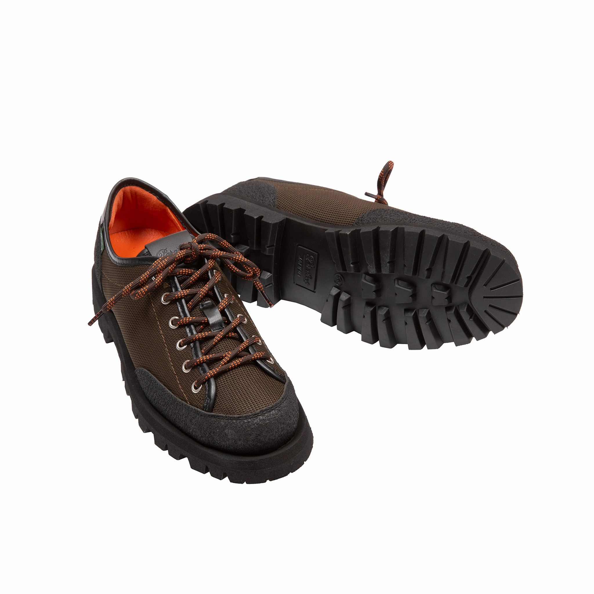 Baby First Walking Shoes Paraboot Montana Shoe in Black/Bronze