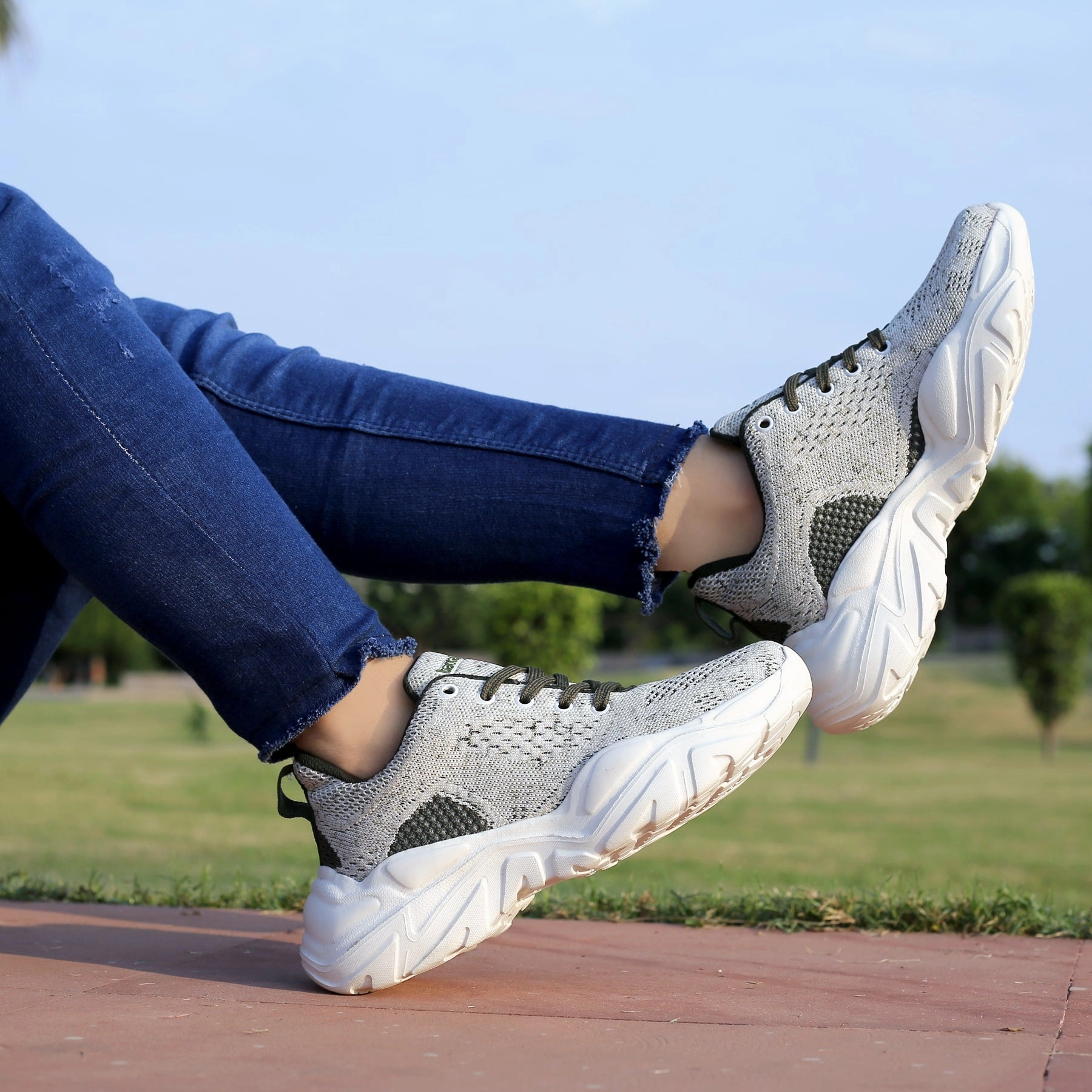 Best Disney Walking Shoes Bacca Bucci Women CHARLOTTE Low-top Platform Fashion Shoes | Street-Wear Knitted Chunky Sneakers