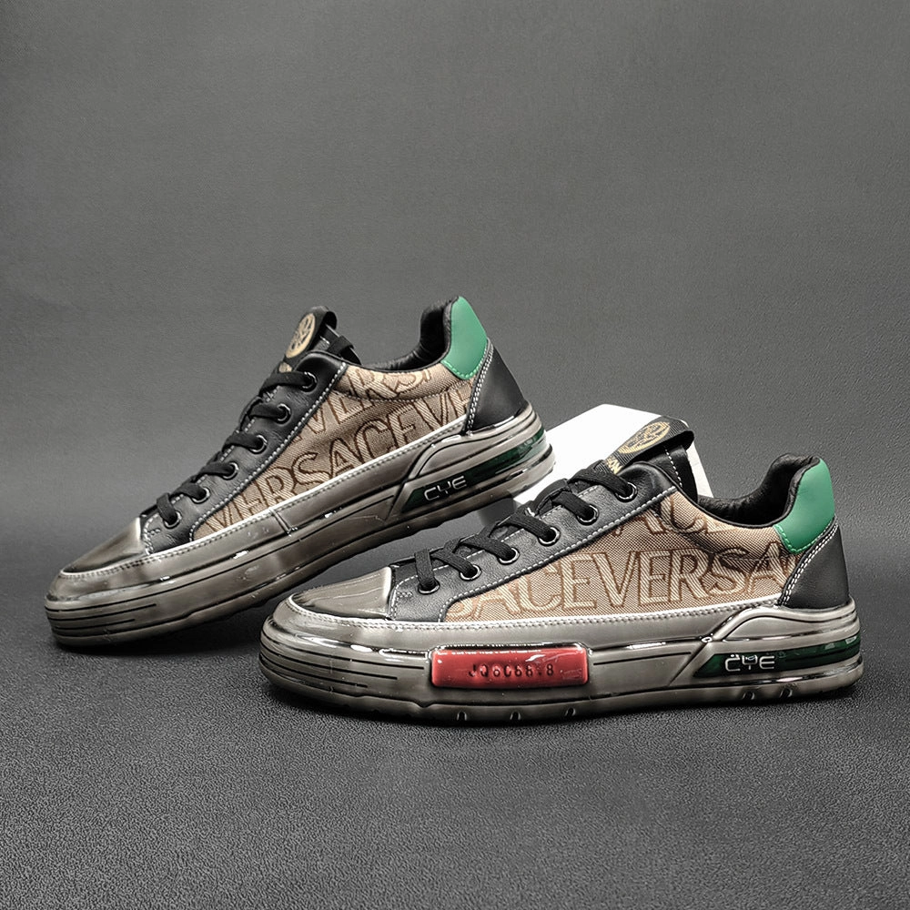 Rubi Shoes Ballet Flats Men Stylish Beathable Flat Casual Skate Sneakers