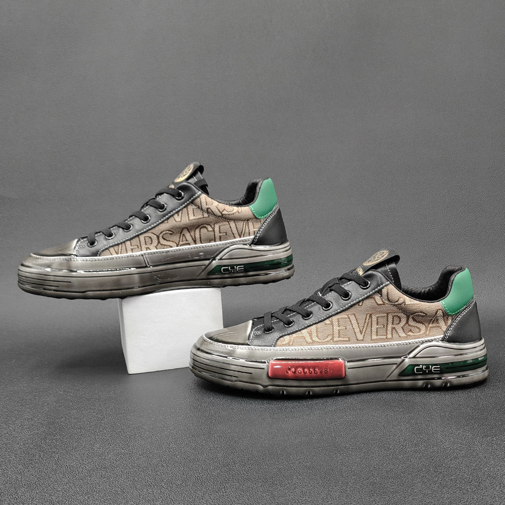 Best Running Shoes For Flat Feet And Underpronation Men Stylish Beathable Flat Casual Skate Sneakers