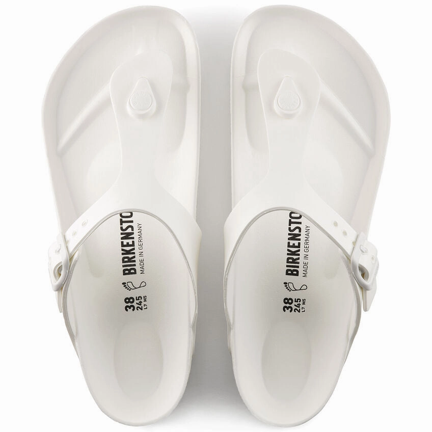 Birkenstock Women's Gizeh EVA Essentials Sandal - White Sandals Boston