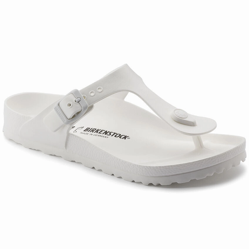 Birkenstock Women's Gizeh EVA Essentials Sandal - White Cars Clogs