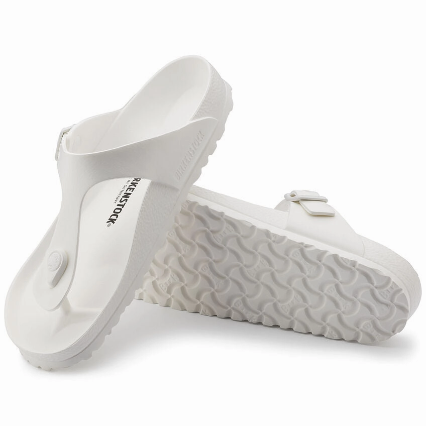 Birkenstock Women's Gizeh EVA Essentials Sandal - White Mary Jane