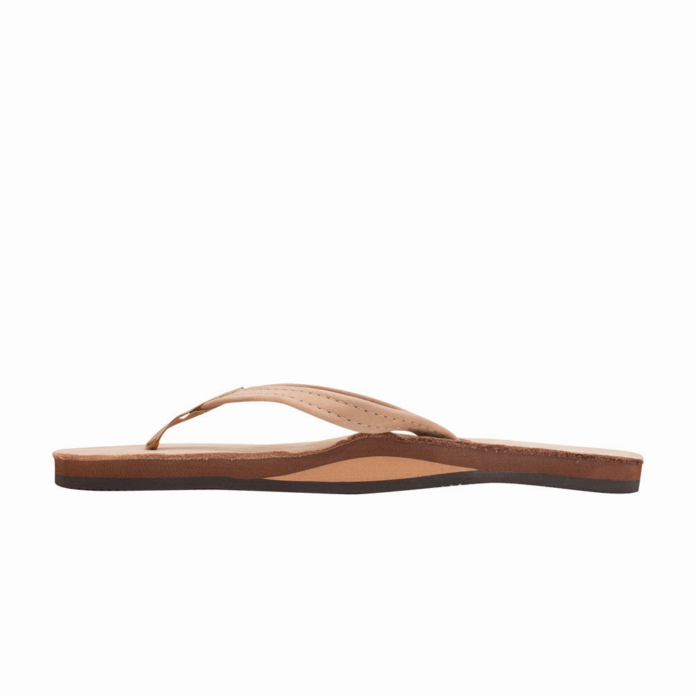 Rainbow Single Layer Arch Support Leather with 1/2" Strap Sandals St Lucia La Toc