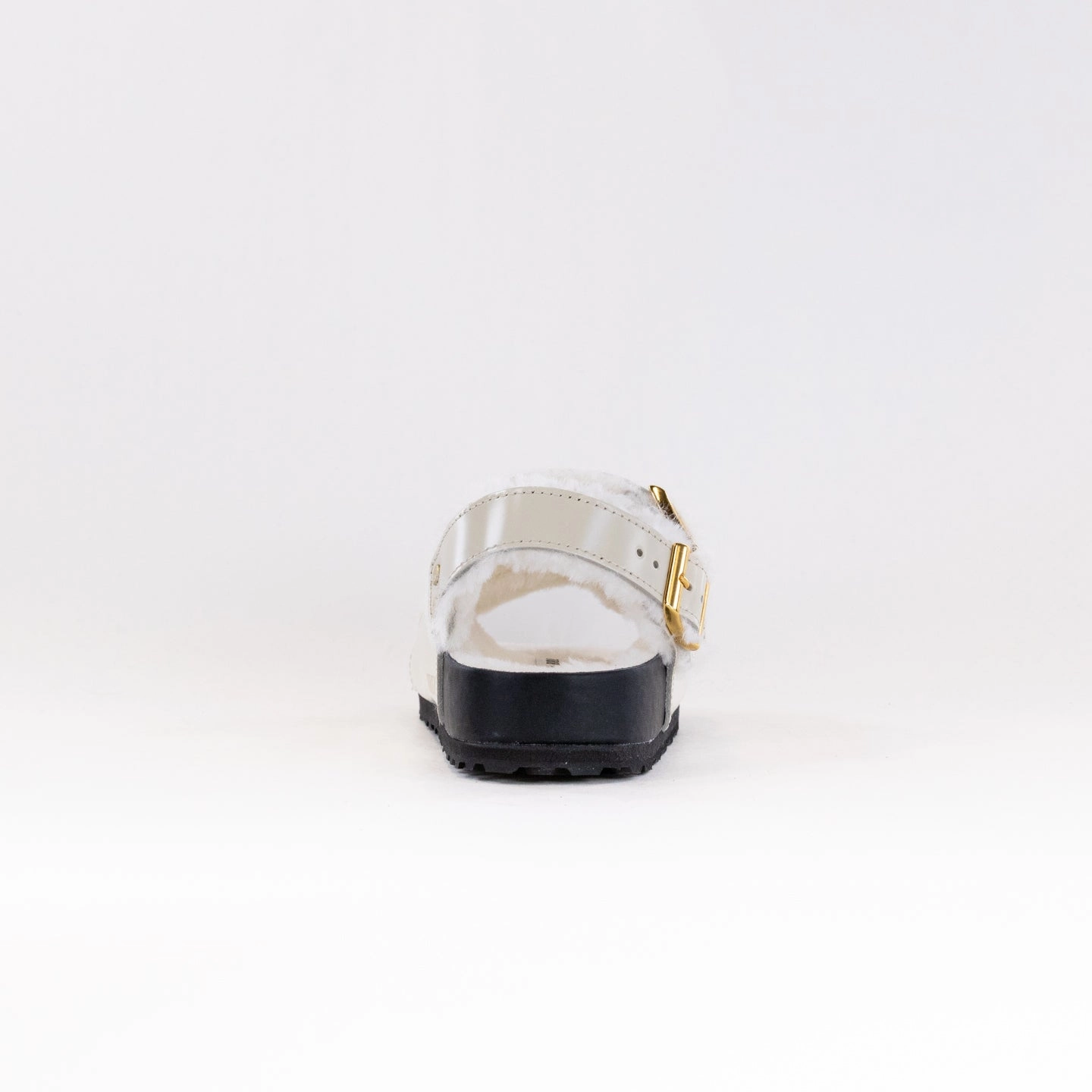 Do Bostons Run Big Birkenstock Milano Shearling - High-Shine Ecru