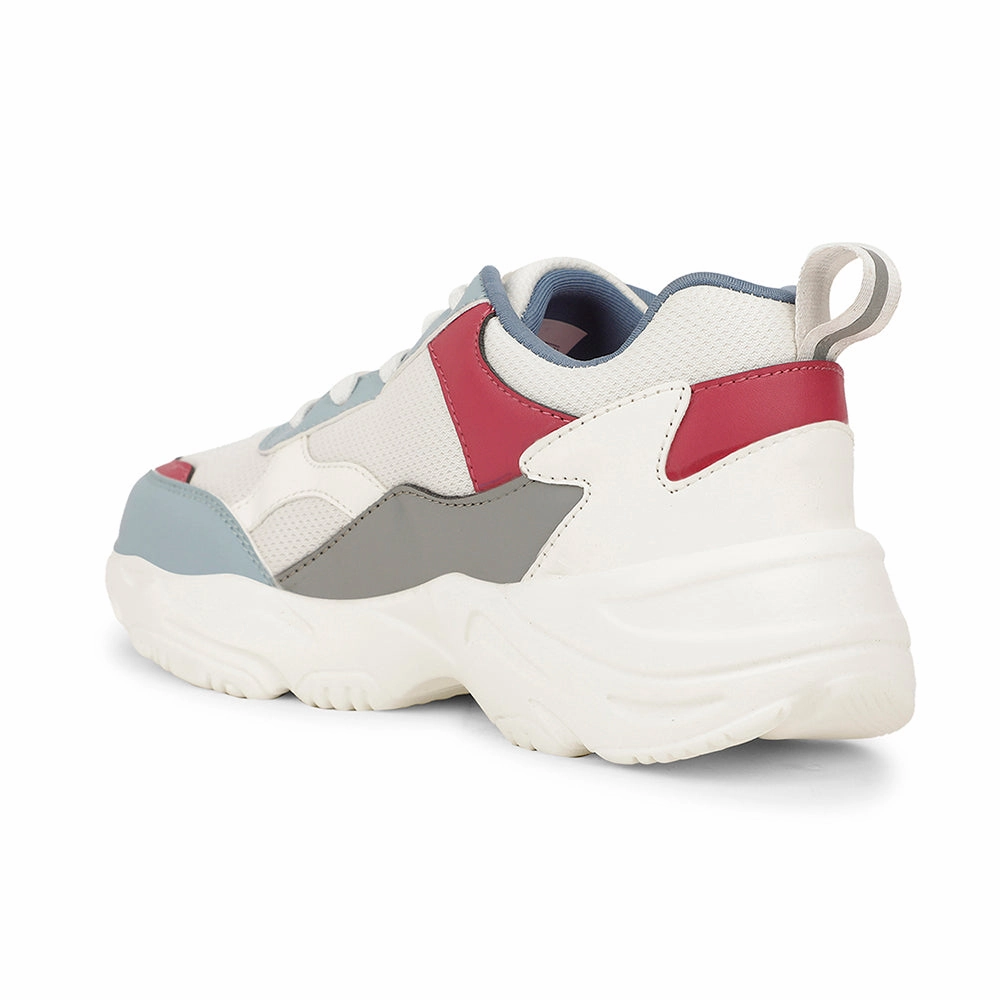 Leap7x Sports White Walking Shoes For Women ARIA By Liberty Walking Dress