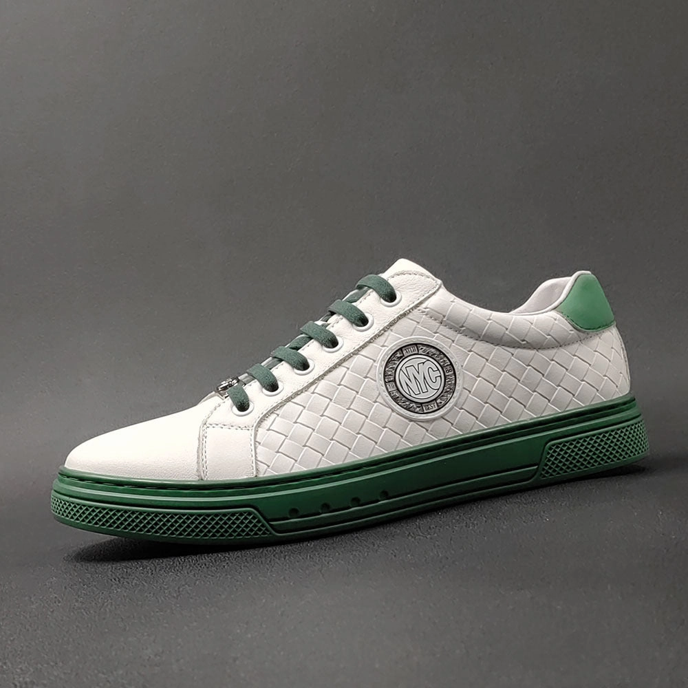 Men Leather Fashion Leather Flat Casual Shoes Flat Shoes Size 5