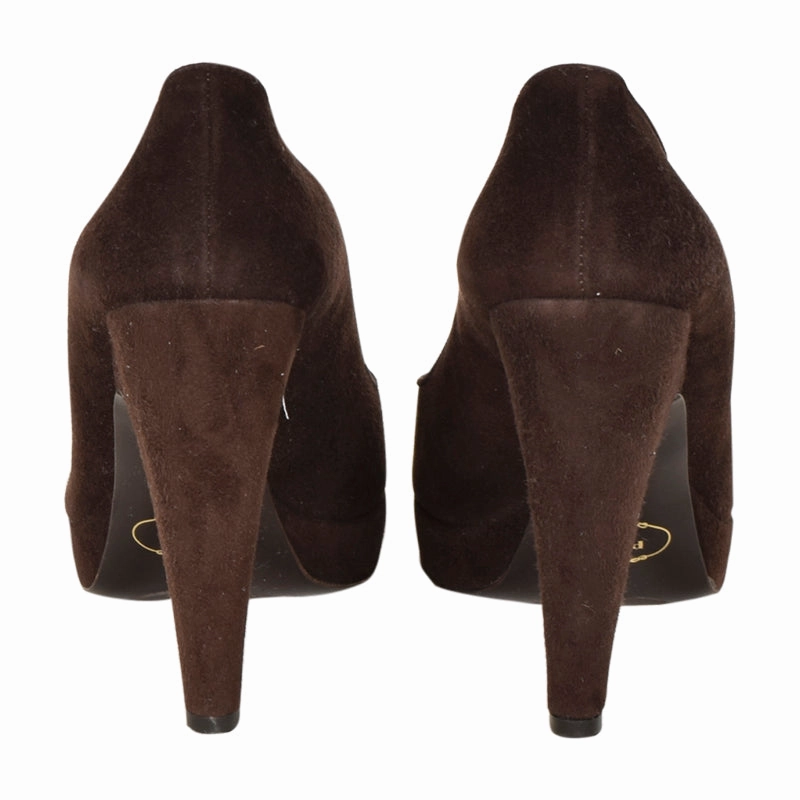 Prada Suede Pumps Erotische High Heels