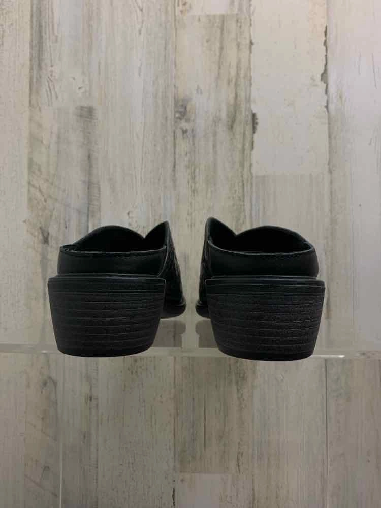 PRE-OWNED Black Size 10.5/11 Shoes/ALEGRIA BLACK LORETTA CROW STYLE. SMALL HEEL Latest Casual Shoes