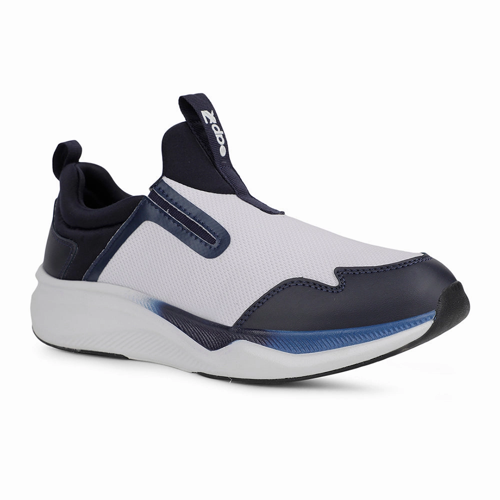 Leap7x Sports White Walking Shoes For Mens REACTIVE5E By Liberty Good