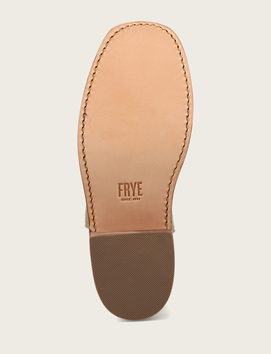 Campus Deco Stitch Knee-high Boots Brown