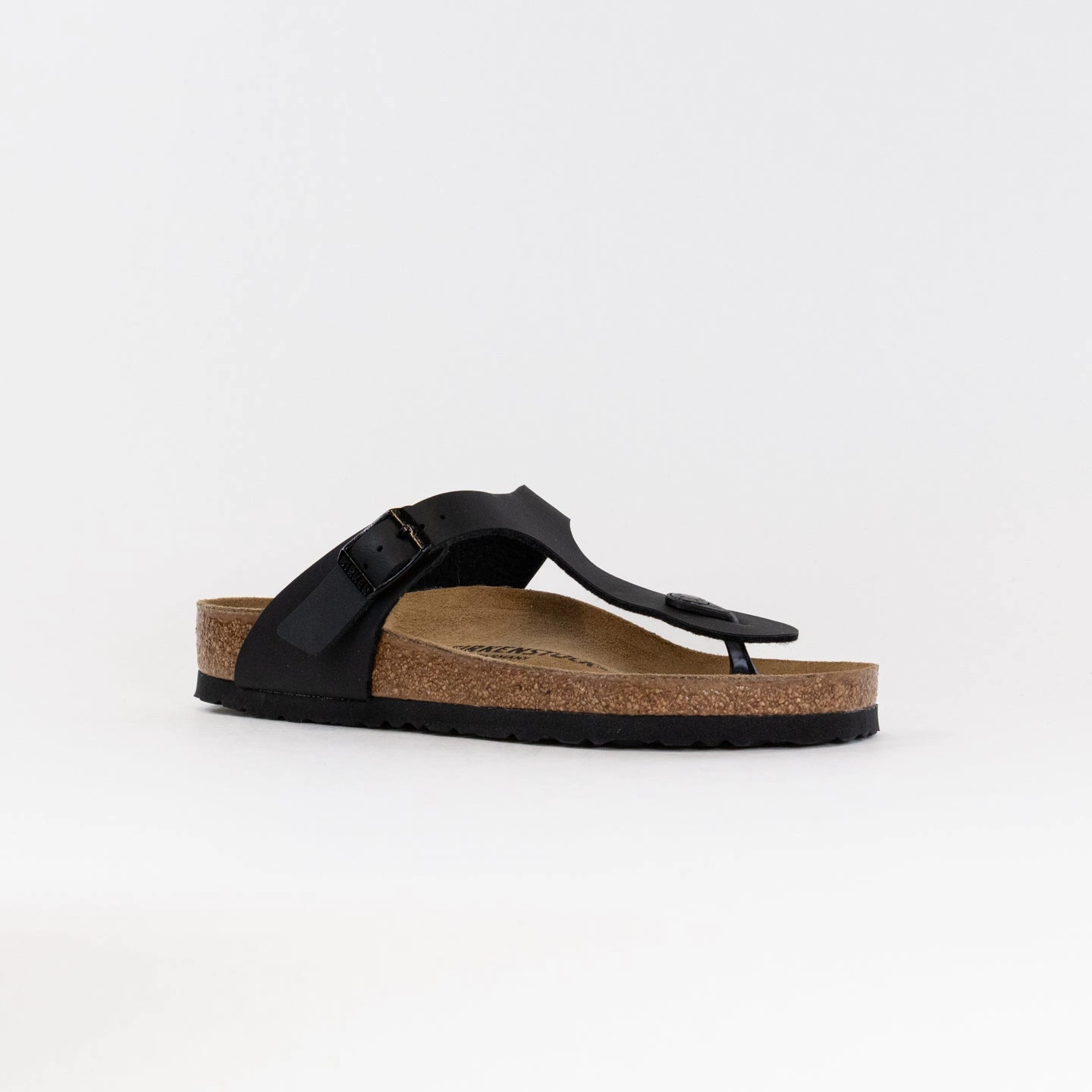 Arizona Platform Sandals Birkenstock Gizeh Birko-Flor (Women's) - Black