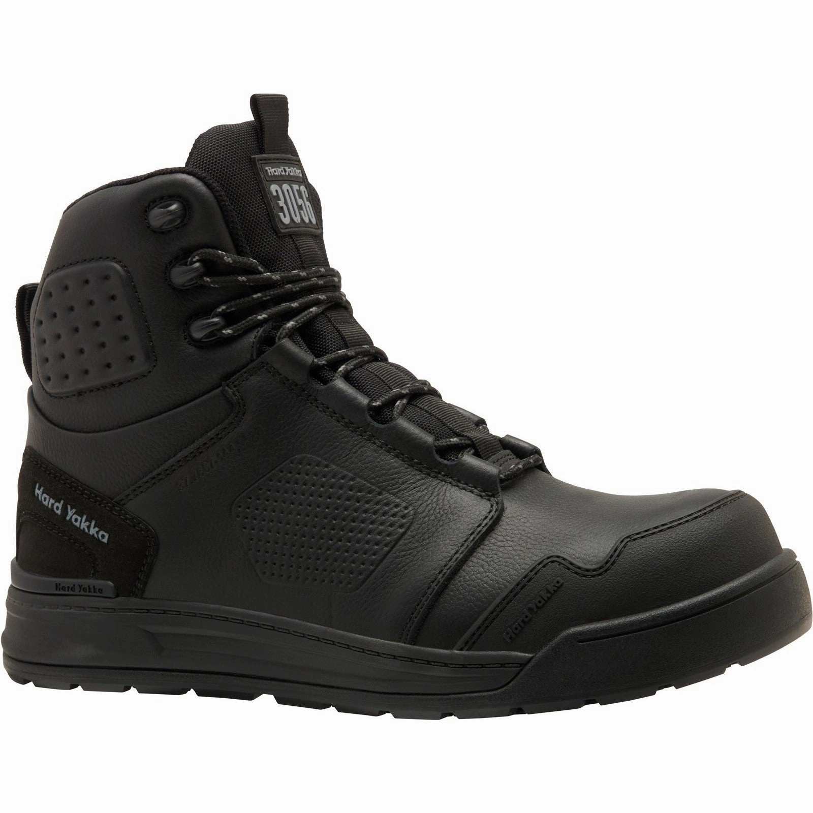 Hard Yakka 3056 Waterproof S7 Work Boots - BLACK Bear Claw Work Boots