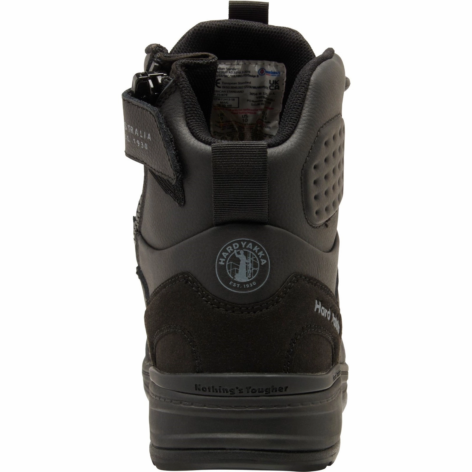 Hard Yakka 3056 Waterproof S7 Work Boots - BLACK Cheap Waterproof Work Boots