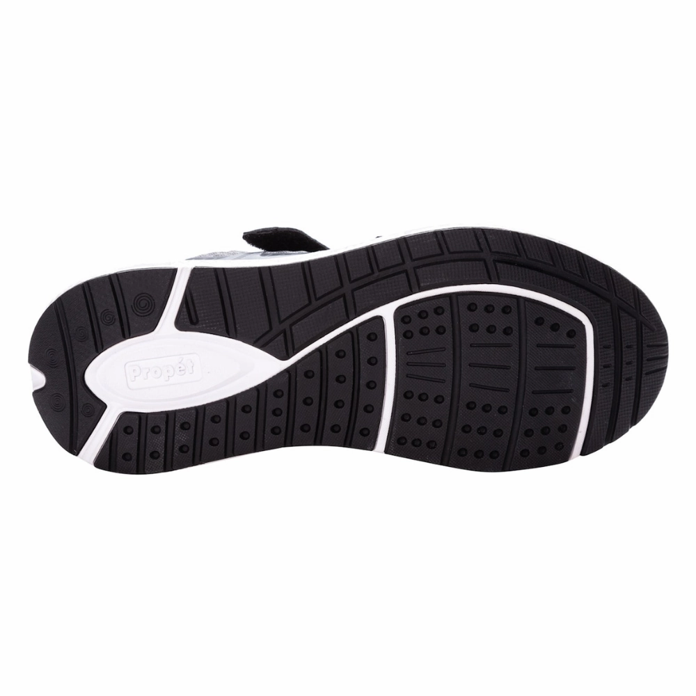Propet Ultra Strap Grey/Black Sneaker (Men's) Flats Sandals