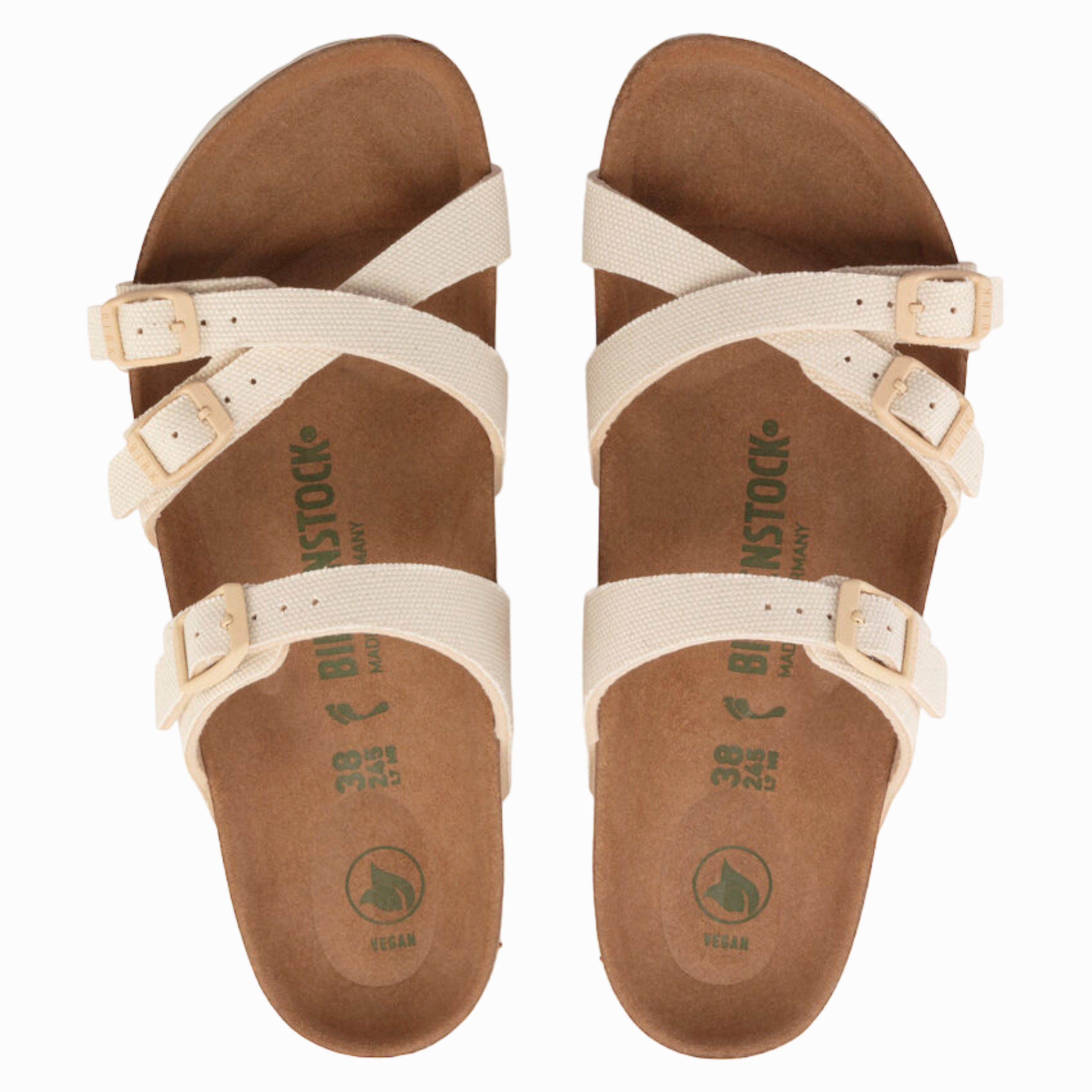 Big Buckle Slide Sandal - Franca Vegan