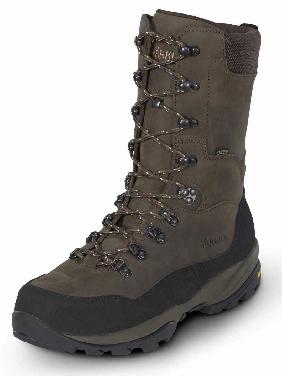 HARKILA Pro Hunter Ridge 2.0 GTX Boots - Mens - Dark Brown Best Hiking Boot Laces