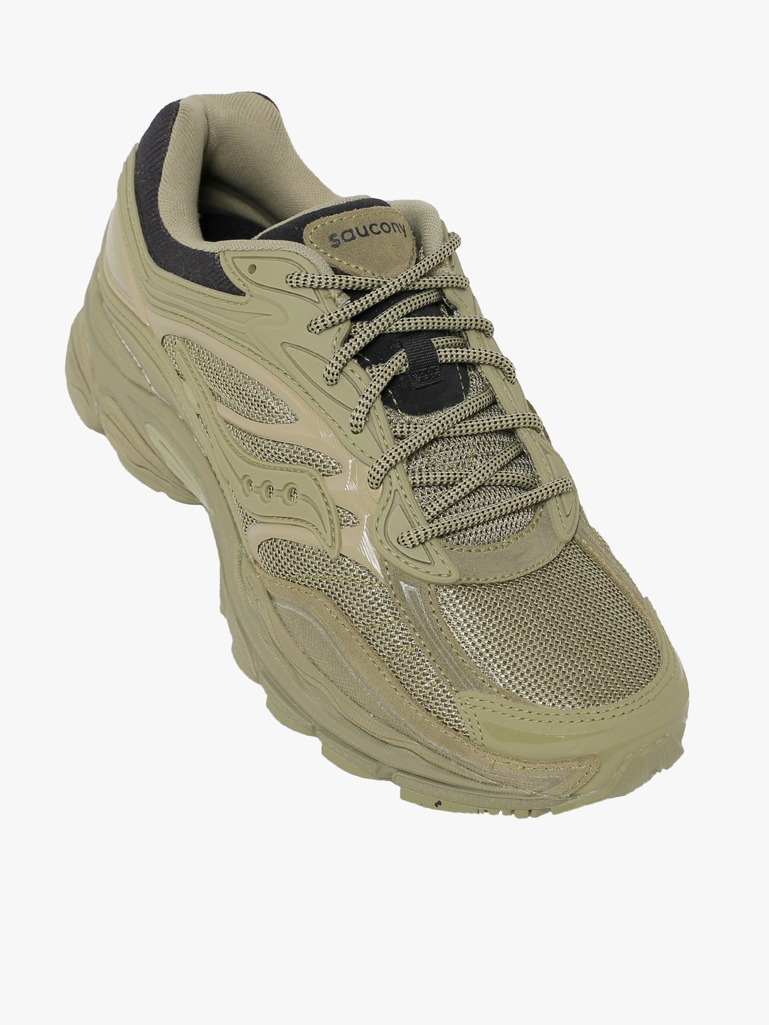 Progrid Omni 9 Green Mesh Office Wear Flat Shoes