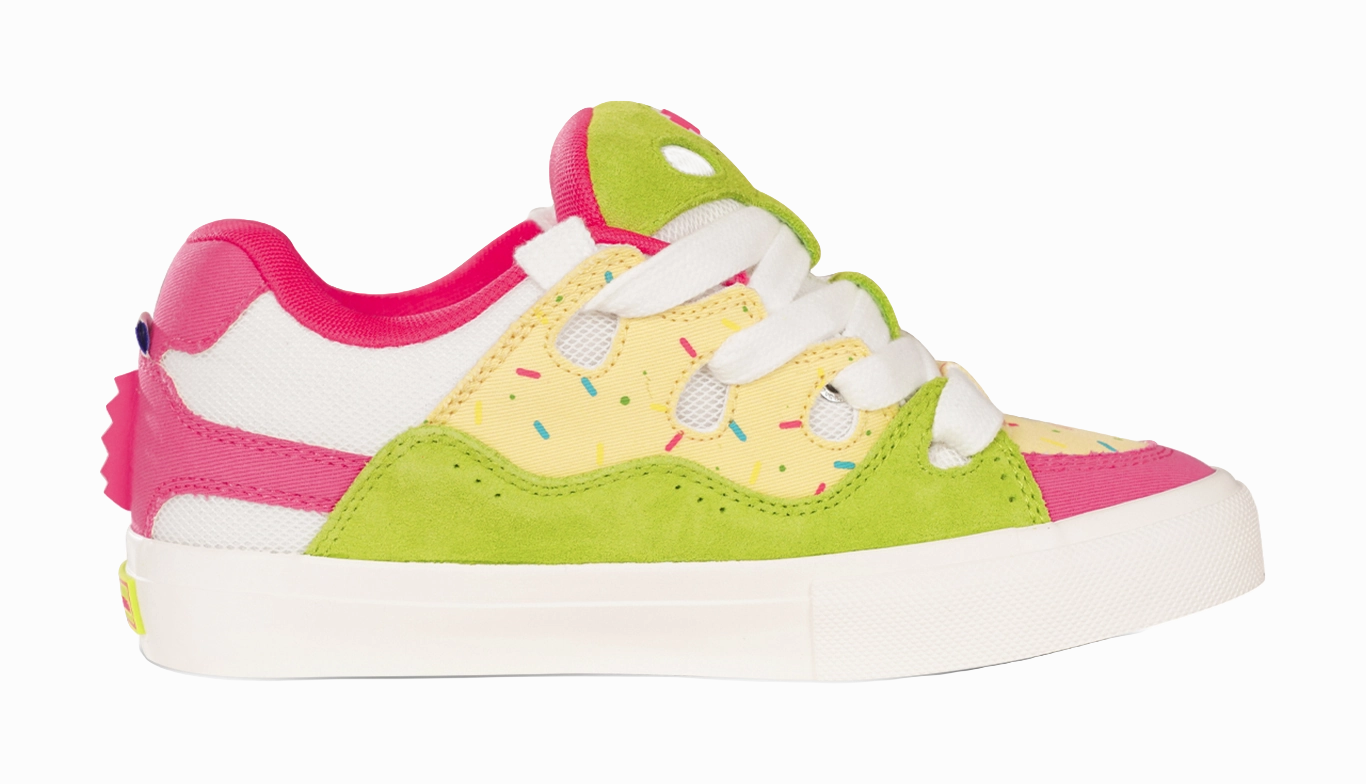 Ollieskate Slip Resistant, Abrasion Resistant, And Balanced Low top Skateboard Shoes Unisex White Yellow Green Rs-fast Am Casual Shoes